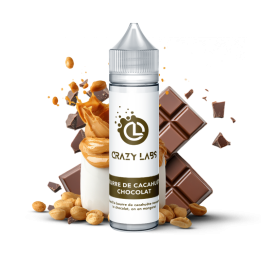 BEURRE DE CACAHUETE CHOCOLAT 50ML CRAZY LABS