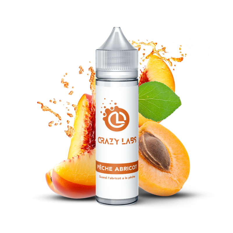 PECHE ABRICOT 50ML CRAZY LABS