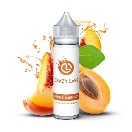 PECHE ABRICOT 50ML CRAZY LABS