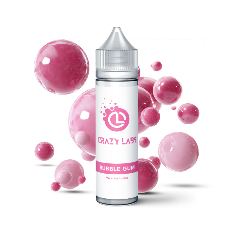 BUBBLE GUM 50ML CRAZY LABS