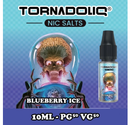 BLUEBERRY ICE 10ML NIC SALT TORNADOLIQ