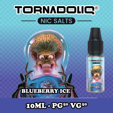 BLUEBERRY ICE 10ML NIC SALT TORNADOLIQ