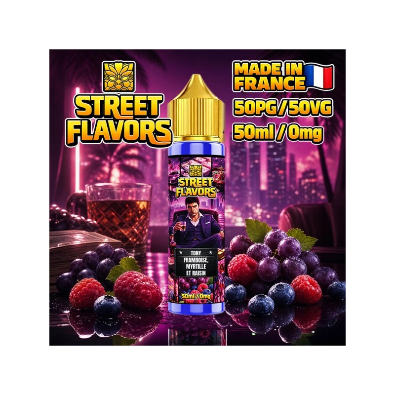 TONY 50ML STREET FLAVORS